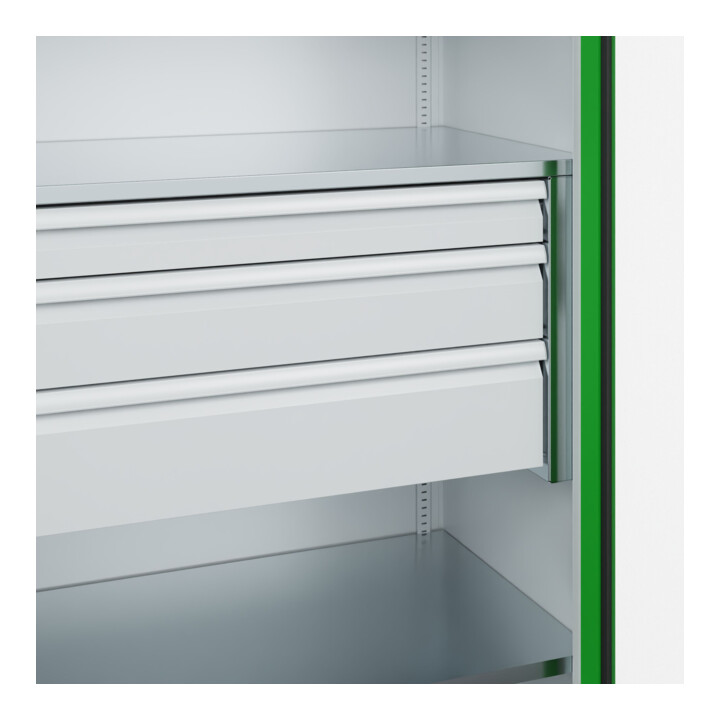C+P Armoire à charges lourdes Acurado Pro 1950 x 1000 x 600 mm 7035/6037