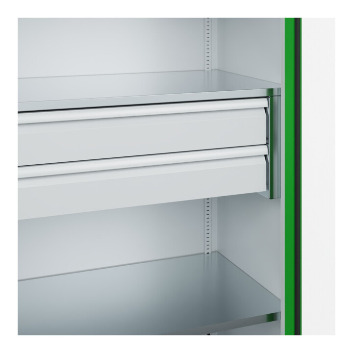 C+P Armoire à charges lourdes Acurado Pro 1950 x 1000 x 600 mm 7035/6037