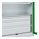 C+P Armoire à charges lourdes Acurado Pro 1950 x 1000 x 600 mm 7035/6037