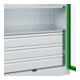 C+P Armoire à charges lourdes Acurado Pro 1950 x 1000 x 600 mm 7035/6037