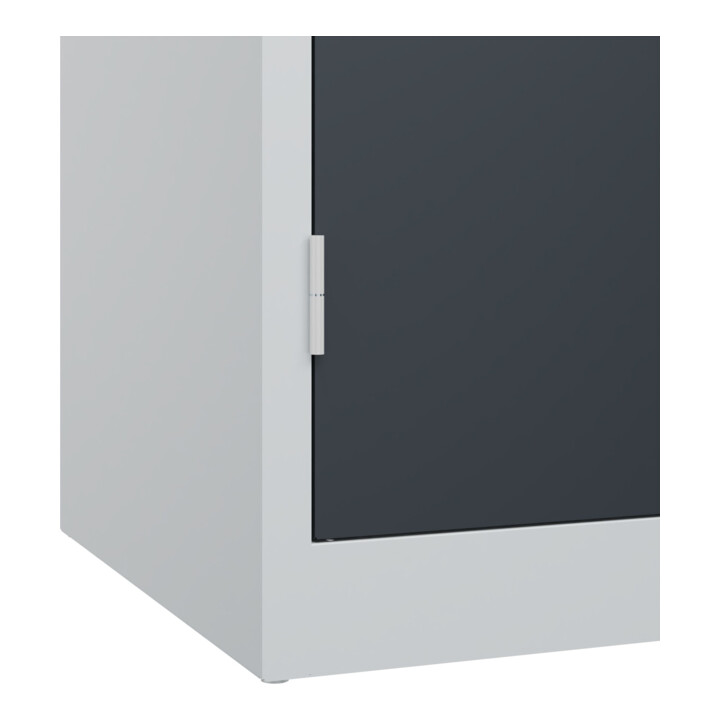 C+P Armoire à charges lourdes Acurado Pro 1950 x 1000 x 600 mm 7035/7016