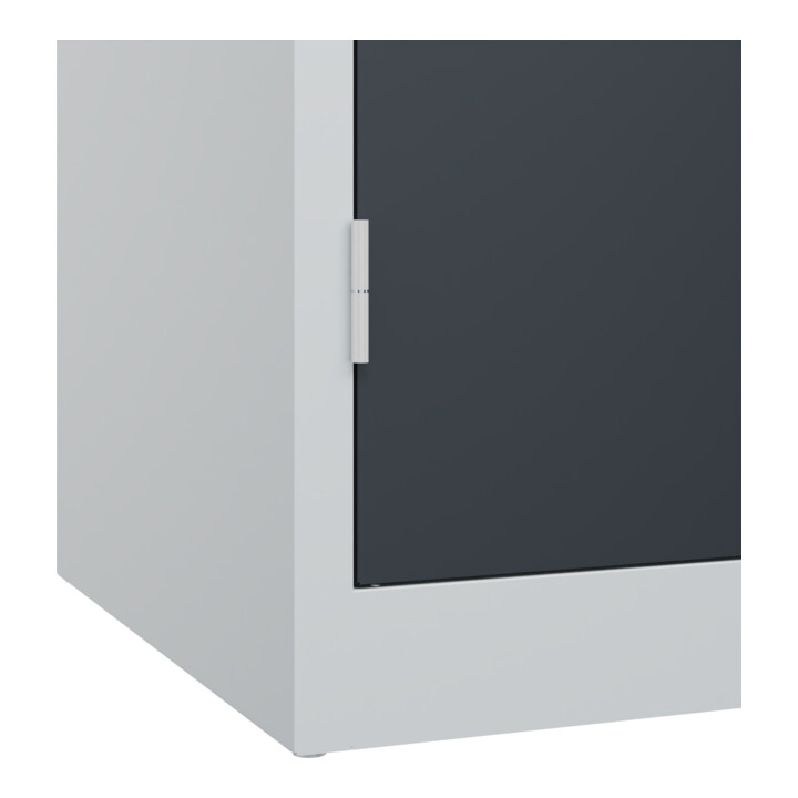 C+P Armoire à charges lourdes Acurado Pro 1950 x 1000 x 600 mm 7035/7016