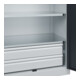 C+P Armoire à charges lourdes Acurado Pro 1950 x 1000 x 600 mm 7035/7016