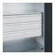 C+P Armoire à charges lourdes Acurado Pro 1950 x 1000 x 600 mm 7035/7016