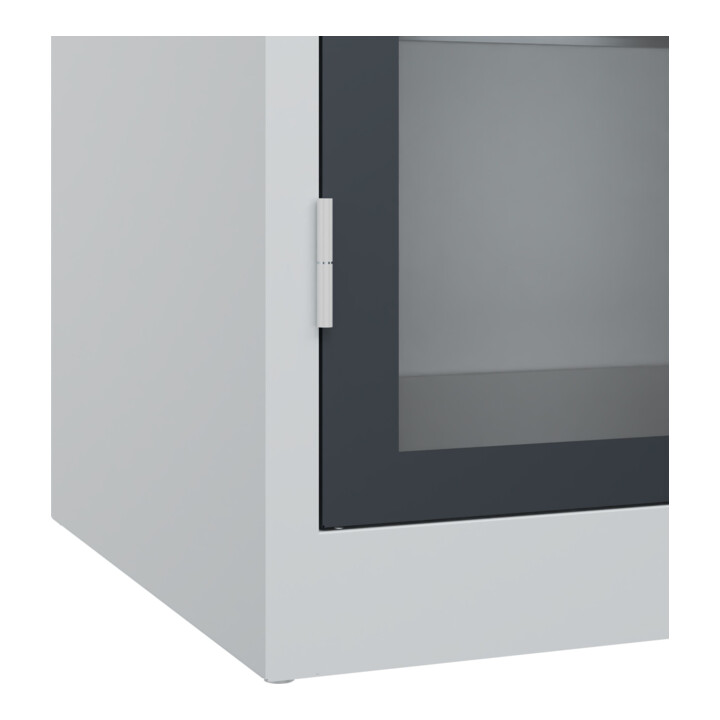 C+P Armoire à charges lourdes Acurado Pro 1950 x 1000 x 600 mm 7035/7016