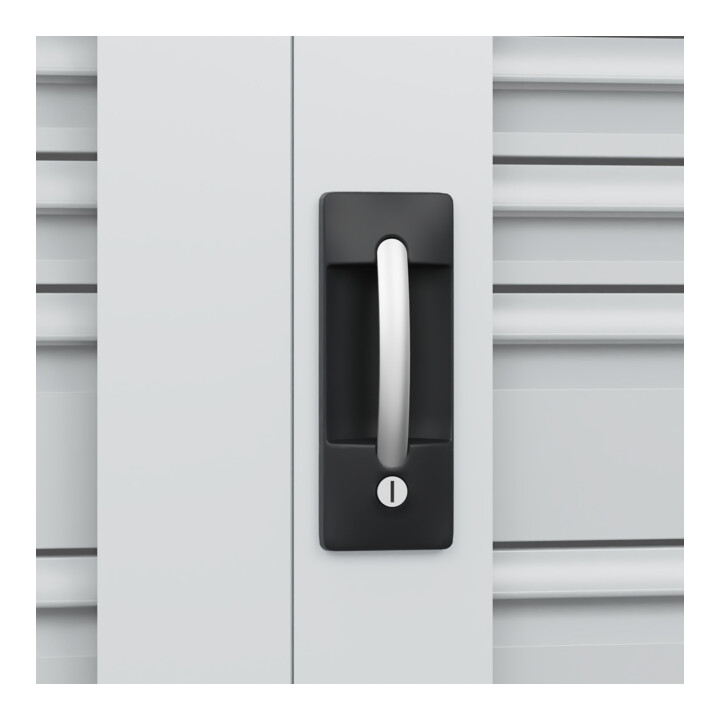 C+P Armoire à charges lourdes Acurado Pro 1950 x 1000 x 600 mm 7035/7035