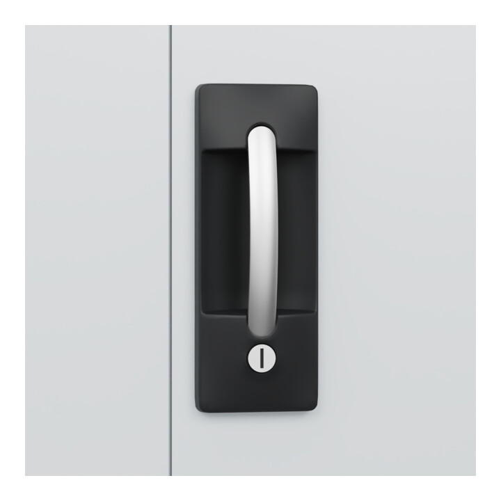 C+P Armoire à charges lourdes Acurado Pro 1950 x 1000 x 600 mm 7035/7035