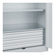 C+P Armoire à charges lourdes Acurado Pro 1950 x 1000 x 600 mm 7035/7035
