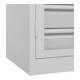 C+P Armoire à charges lourdes Acurado Pro 1950 x 1000 x 600 mm 7035/7035