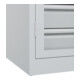 C+P Armoire à charges lourdes Acurado Pro 1950 x 1000 x 600 mm 7035/7035