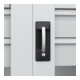 C+P Armoire à charges lourdes Acurado Pro 1950 x 1000 x 600 mm 7035/7035