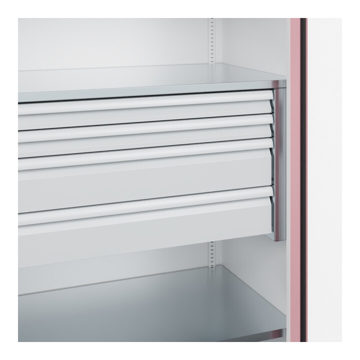 C+P Armoire à charges lourdes Acurado Pro 1950 x 1000 x 600 mm 9016/3015