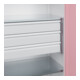 C+P Armoire à charges lourdes Acurado Pro 1950 x 1000 x 600 mm 9016/3015