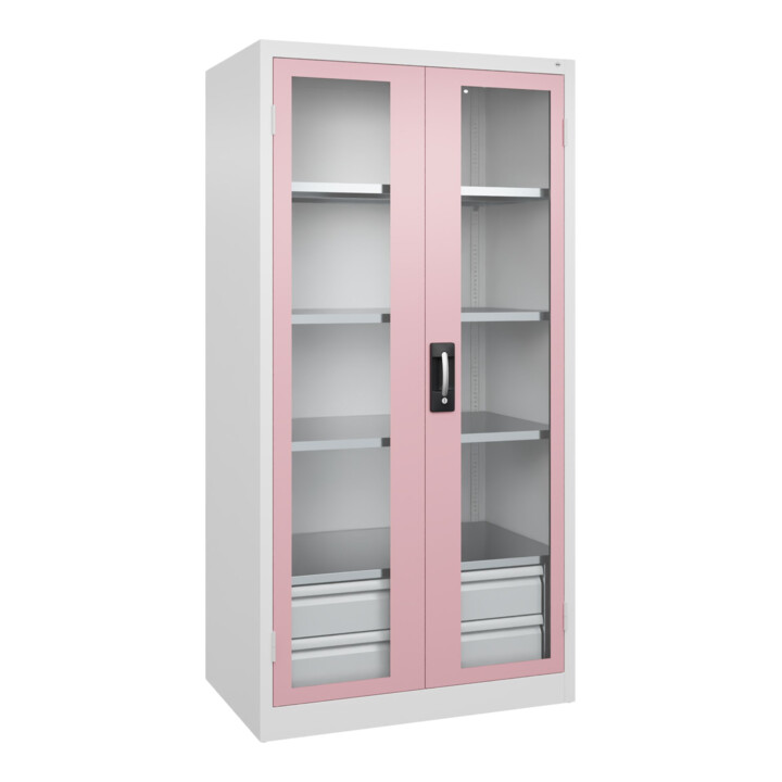 C+P Armoire à charges lourdes Acurado Pro 1950 x 1000 x 600 mm 9016/3015