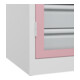 C+P Armoire à charges lourdes Acurado Pro 1950 x 1000 x 600 mm 9016/3015