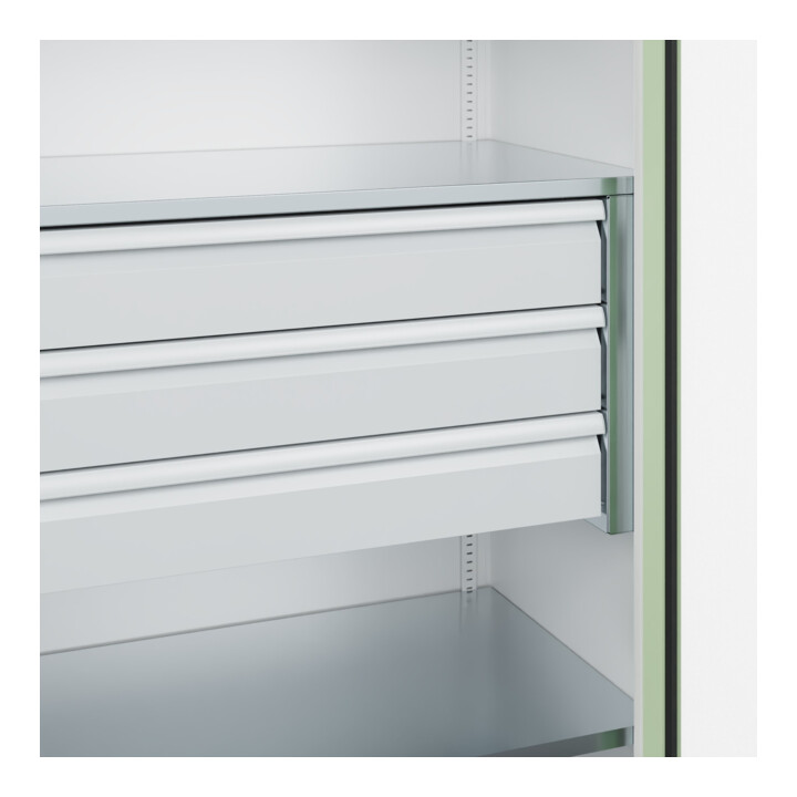 C+P Armoire à charges lourdes Acurado Pro 1950 x 1000 x 600 mm 9016/6019