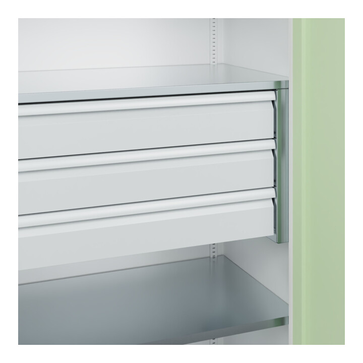 C+P Armoire à charges lourdes Acurado Pro 1950 x 1000 x 600 mm 9016/6019