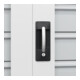 C+P Armoire à charges lourdes Acurado Pro 1950 x 1000 x 600 mm 9016/9016