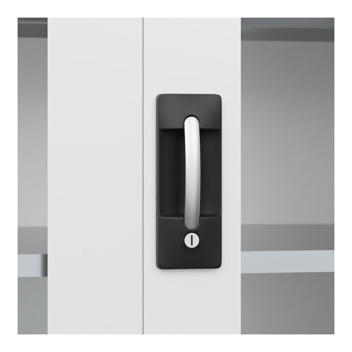 C+P Armoire à charges lourdes Acurado Pro 1950 x 1000 x 600 mm 9016/9016