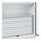 C+P Armoire à charges lourdes Acurado Pro 1950 x 1000 x 600 mm 9016/9016