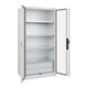 C+P Armoire à charges lourdes Acurado Pro 1950 x 1000 x 600 mm avec tiroirs blanc