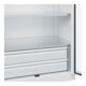 C+P Armoire à charges lourdes Acurado Pro 1950 x 1000 x 600 mm avec tiroirs blanc