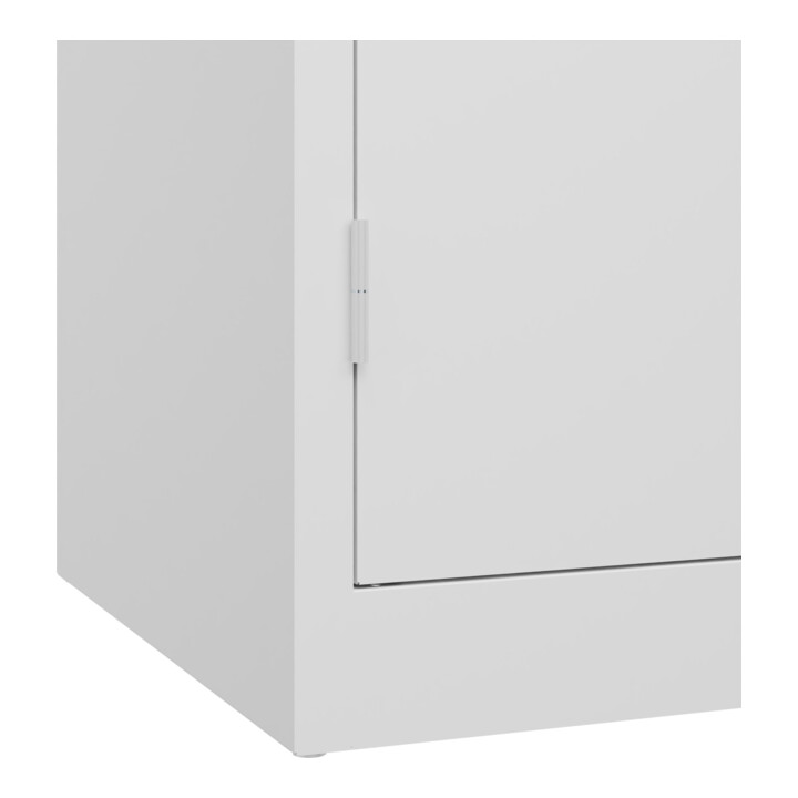 C+P Armoire à charges lourdes Acurado Pro 1950 x 1000 x 600 mm blanc