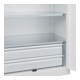 C+P Armoire à charges lourdes Acurado Pro 1950 x 1000 x 600 mm blanc
