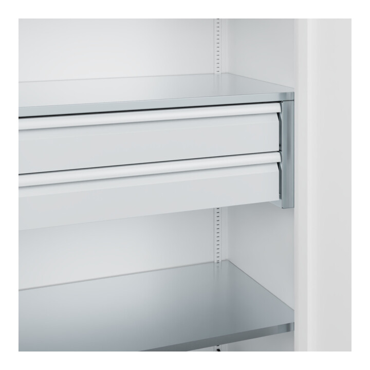 C+P Armoire à charges lourdes Acurado Pro 1950 x 1000 x 600 mm blanc