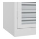 C+P Armoire à charges lourdes Acurado Pro 1950 x 1000 x 600 mm blanc