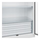 C+P Armoire à charges lourdes Acurado Pro 1950 x 1000 x 600 mm blanc
