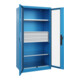 C+P Armoire à charges lourdes Acurado Pro 1950 × 1000 × 600 mm bleu