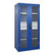 C+P Armoire à charges lourdes Acurado Pro 1950 × 1000 × 600 mm bleu