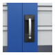C+P Armoire à charges lourdes Acurado Pro 1950 × 1000 × 600 mm bleu