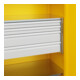 C+P Armoire à charges lourdes Acurado Pro 1950 x 1000 x 600 mm Jaune signalisation