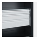 C+P Armoire à charges lourdes Acurado Pro 1950 x 1000 x 600 mm noir-gris