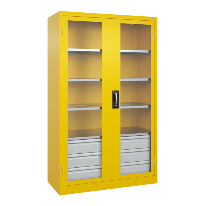C+P Armoire à charges lourdes Acurado Pro 1950 x 1200 x 500 mm 1023/1023
