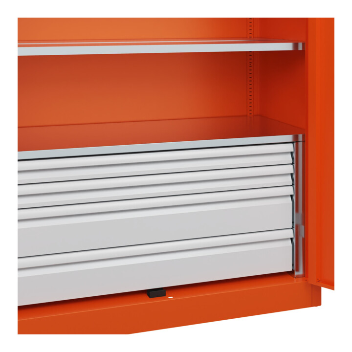 C+P Armoire à charges lourdes Acurado Pro 1950 x 1200 x 500 mm 2004/2004