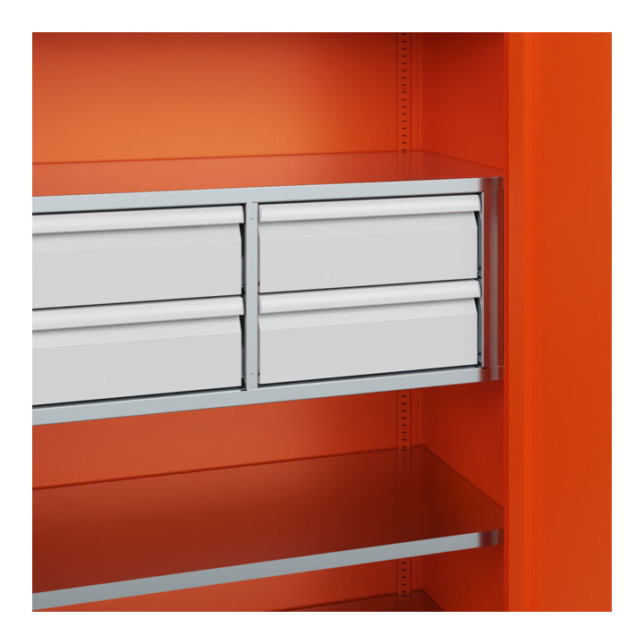 C+P Armoire à charges lourdes Acurado Pro 1950 x 1200 x 500 mm 2004/2004