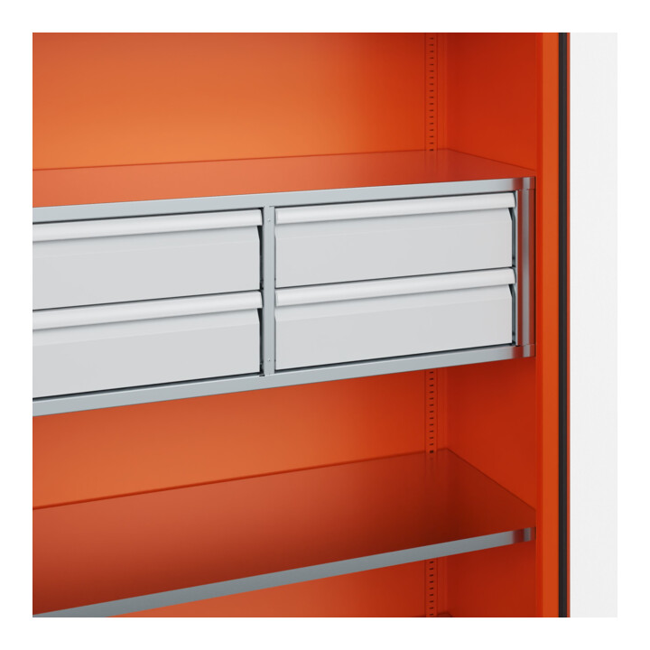 C+P Armoire à charges lourdes Acurado Pro 1950 x 1200 x 500 mm 2004/2004