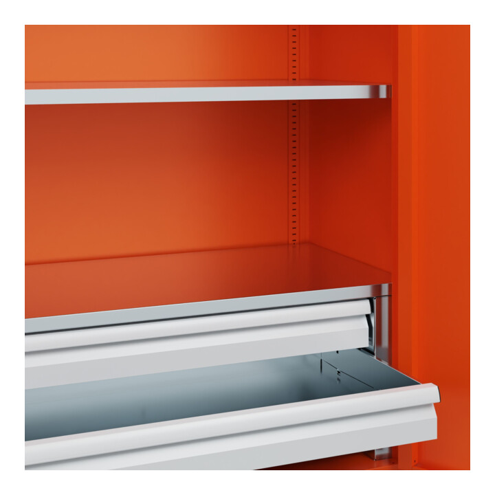 C+P Armoire à charges lourdes Acurado Pro 1950 x 1200 x 500 mm 2004/2004