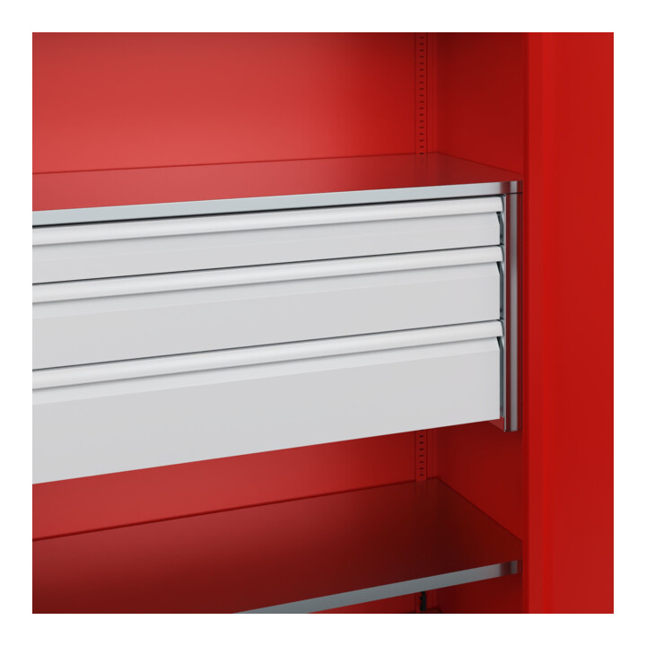 C+P Armoire à charges lourdes Acurado Pro 1950 x 1200 x 500 mm 3020/3020