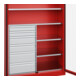 C+P Armoire à charges lourdes Acurado Pro 1950 x 1200 x 500 mm 3020/3020