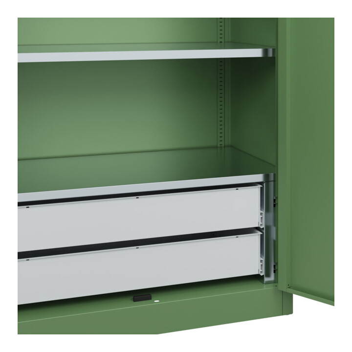 C+P Armoire à charges lourdes Acurado Pro 1950 x 1200 x 500 mm 6011/6011