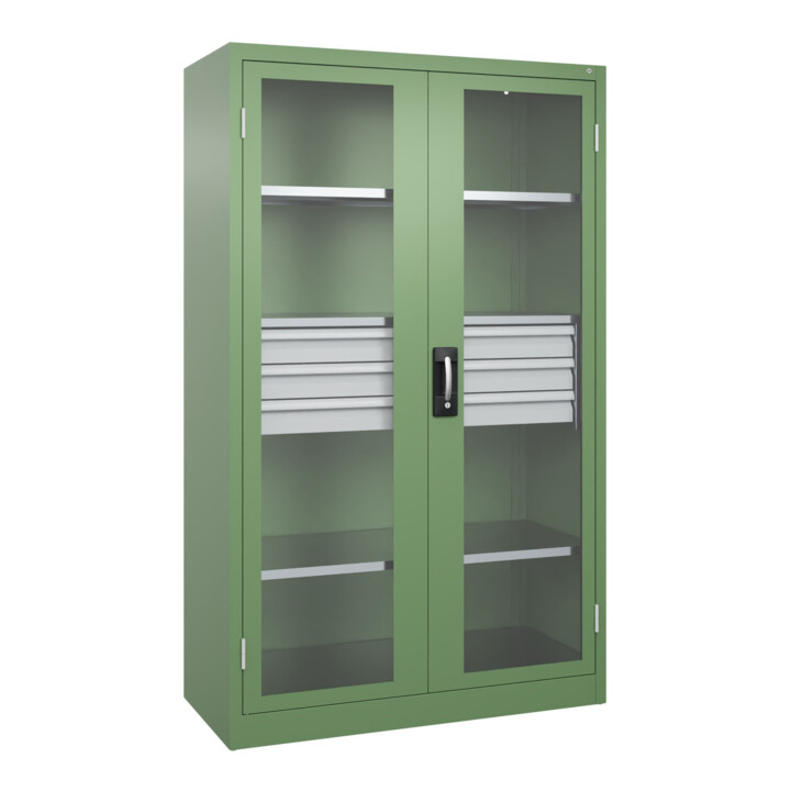 C+P Armoire à charges lourdes Acurado Pro 1950 x 1200 x 500 mm 6011/6011