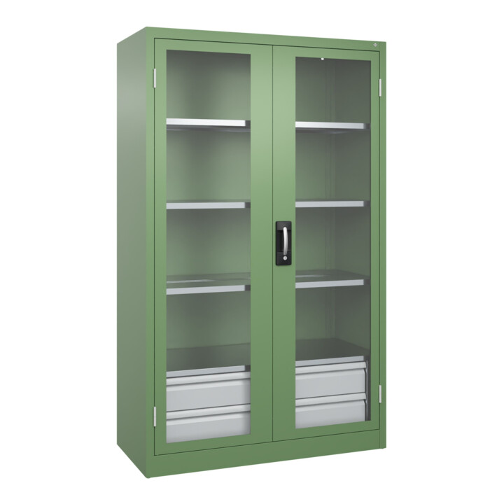 C+P Armoire à charges lourdes Acurado Pro 1950 x 1200 x 500 mm 6011/6011