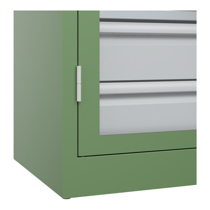C+P Armoire à charges lourdes Acurado Pro 1950 x 1200 x 500 mm 6011/6011