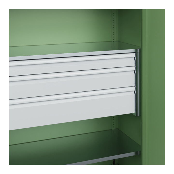 C+P Armoire à charges lourdes Acurado Pro 1950 x 1200 x 500 mm 6011/6011