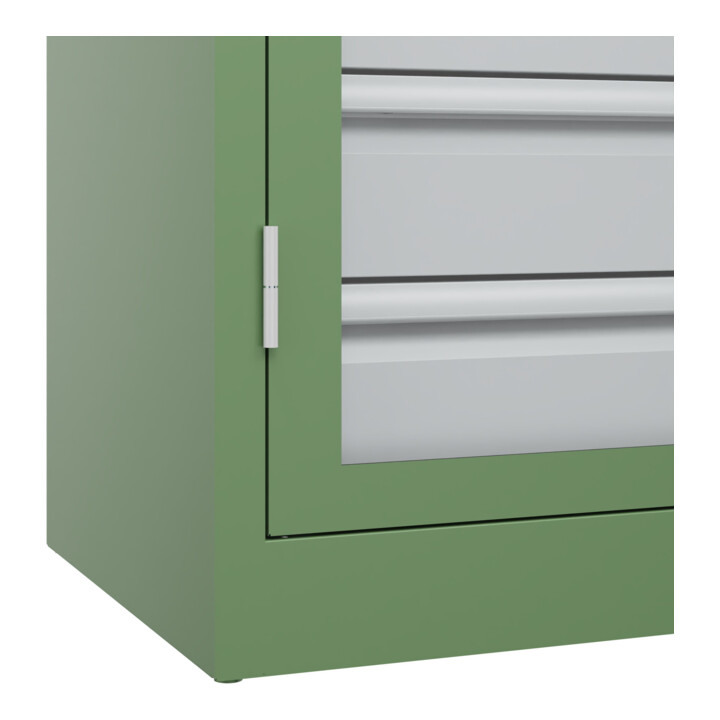 C+P Armoire à charges lourdes Acurado Pro 1950 x 1200 x 500 mm 6011/6011