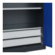 C+P Armoire à charges lourdes Acurado Pro 1950 x 1200 x 500 mm 7016/5010